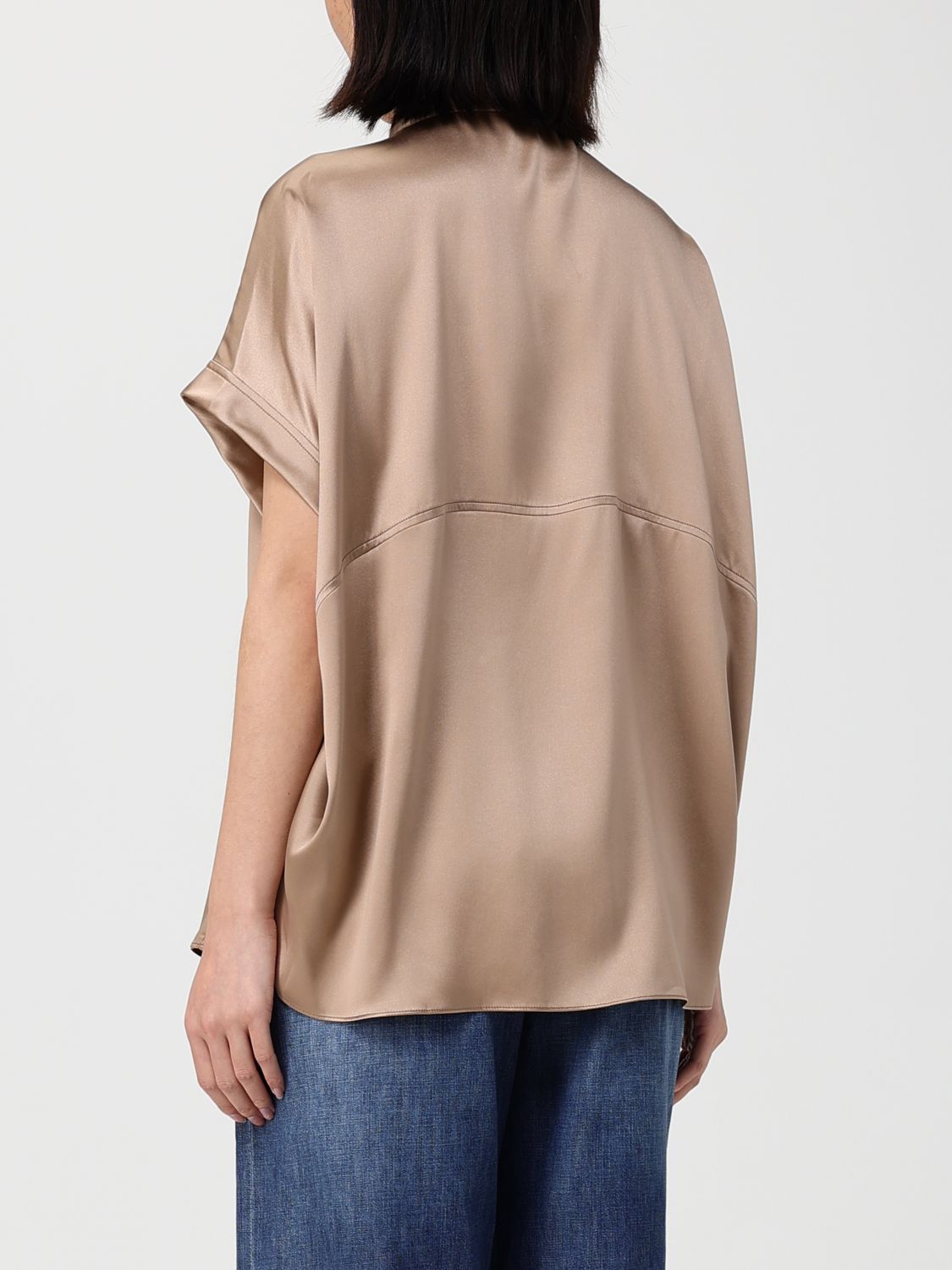 Shirt BRUNELLO CUCINELLI Woman color Kaki