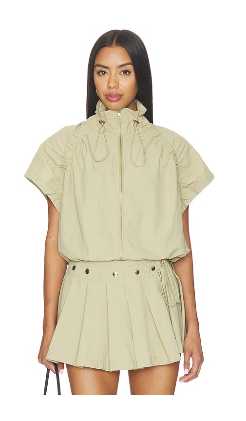 Zemeta Star Breeze Vest Top in Tan. - S also in