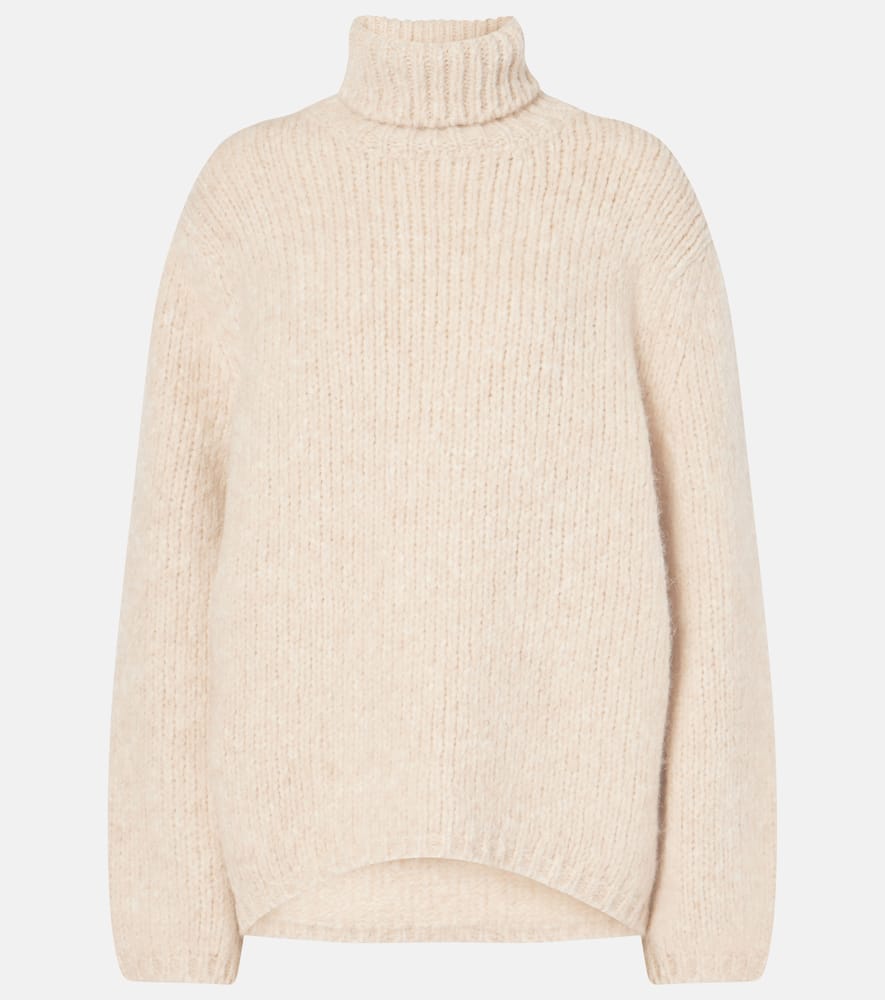 Soft Happiness wool-blend turtleneck sweater