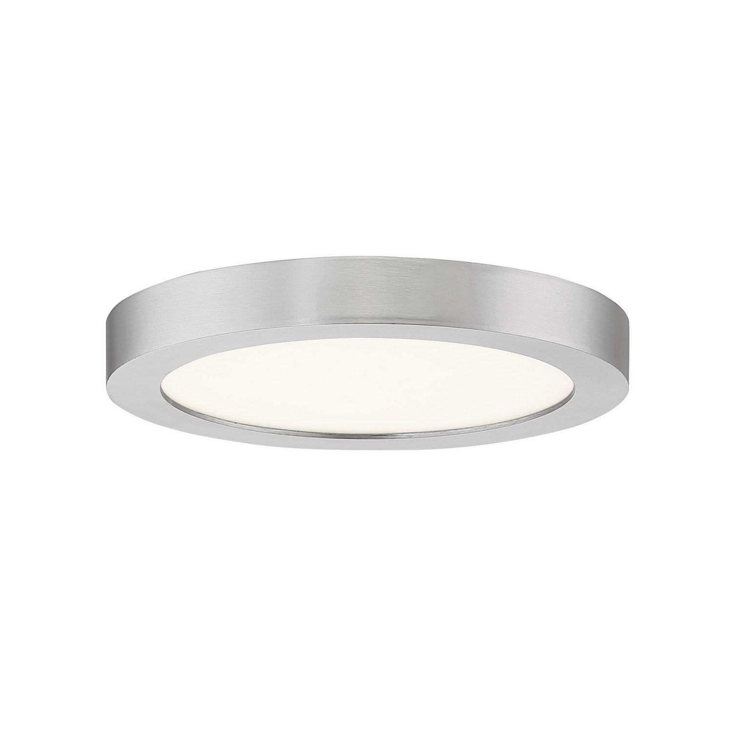 Outskirts 4-Light LED Flush Mount in Brushed Nicke