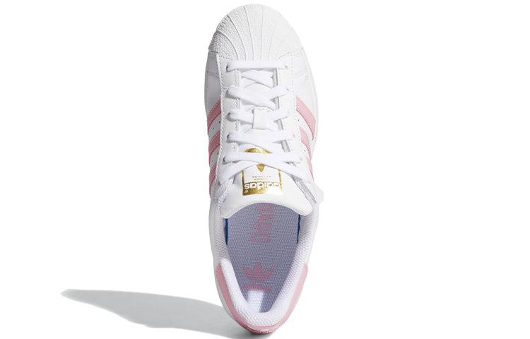 (GS) Superstar Shoes 'Light Pink Gold Metallic'