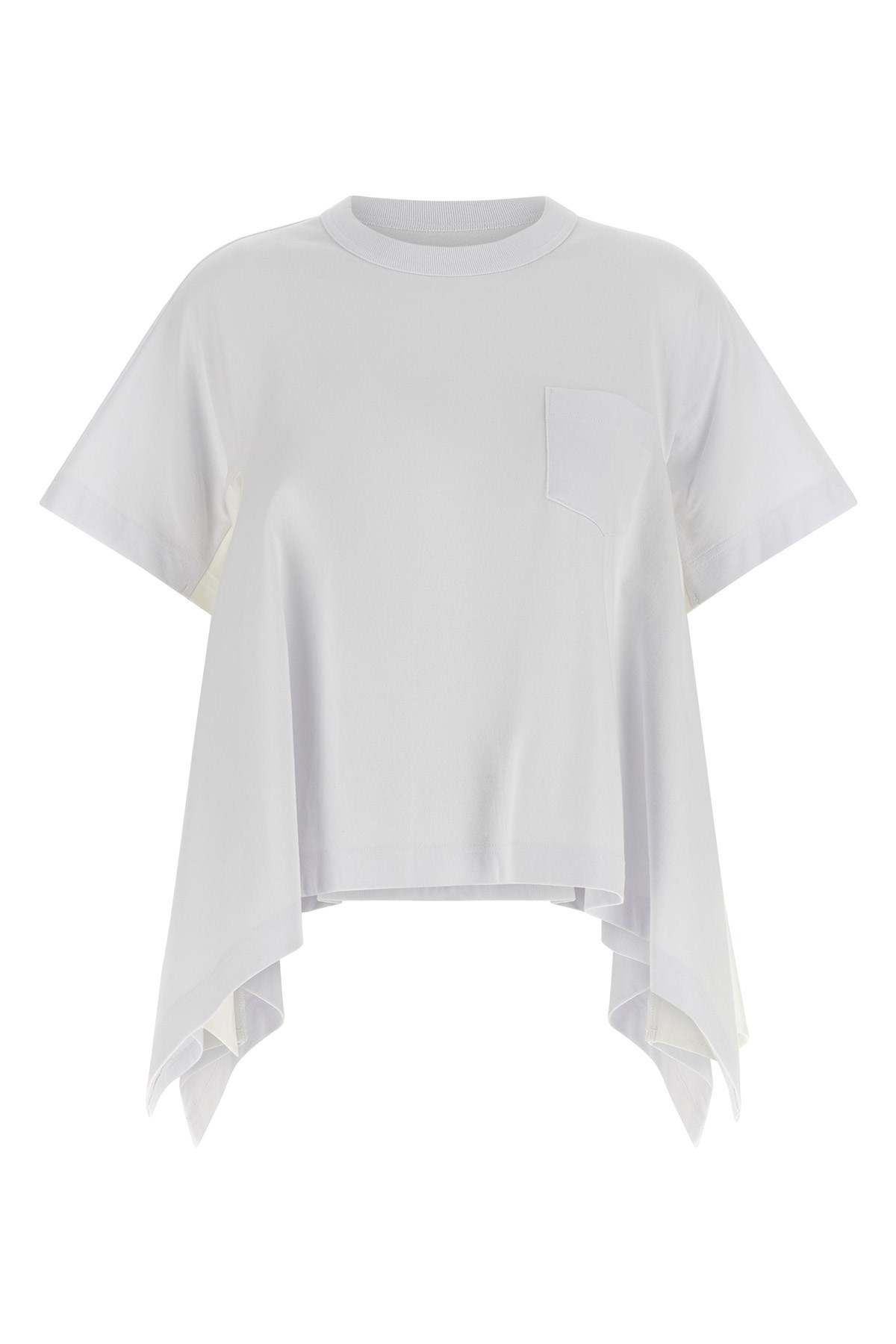 Denim Insert T-Shirt