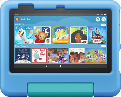 "Fire 7 Kids - 7"" Tablet (2023) 16GB with Kids+ (6 Month Subscription) - Blue"