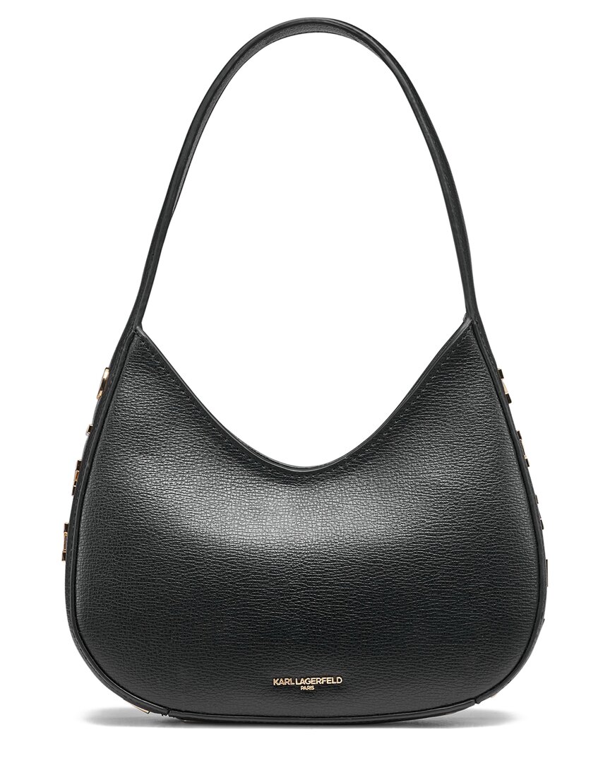 KARL LAGGERFELD Desi Leather Shoulder Bag