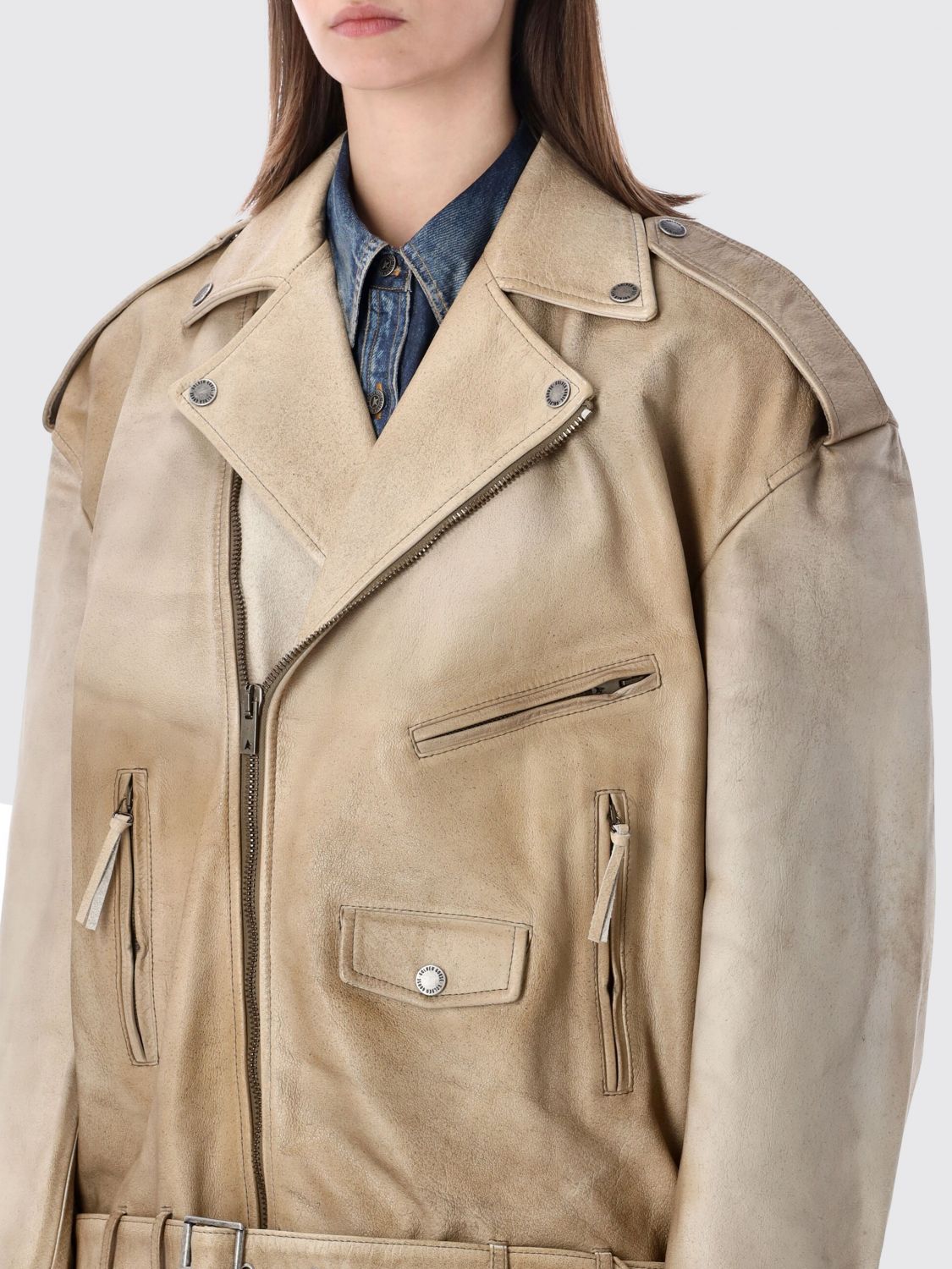 Coat Woman color Blue