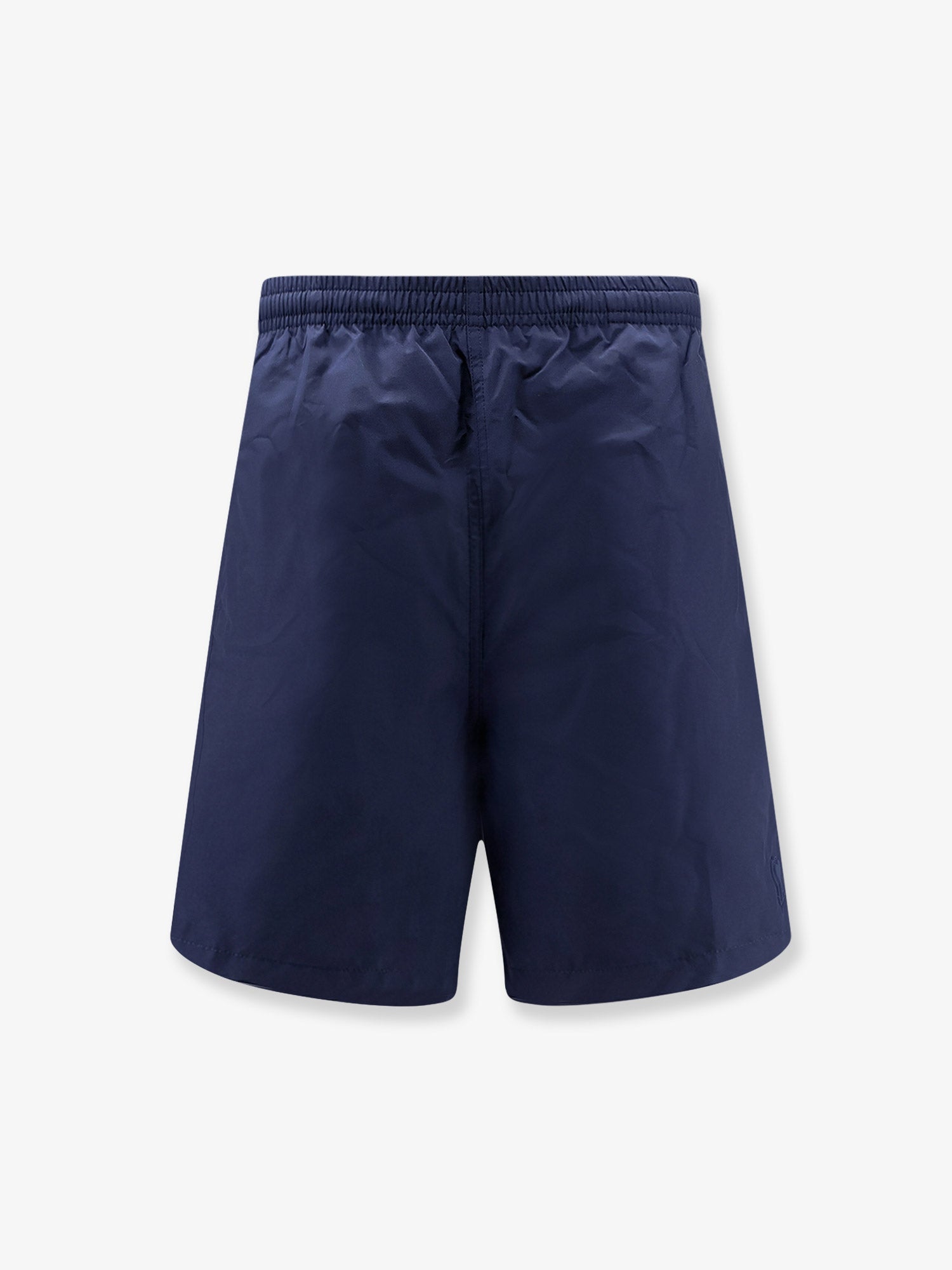 Lightweight Nylon Bermuda Shorts — Blue