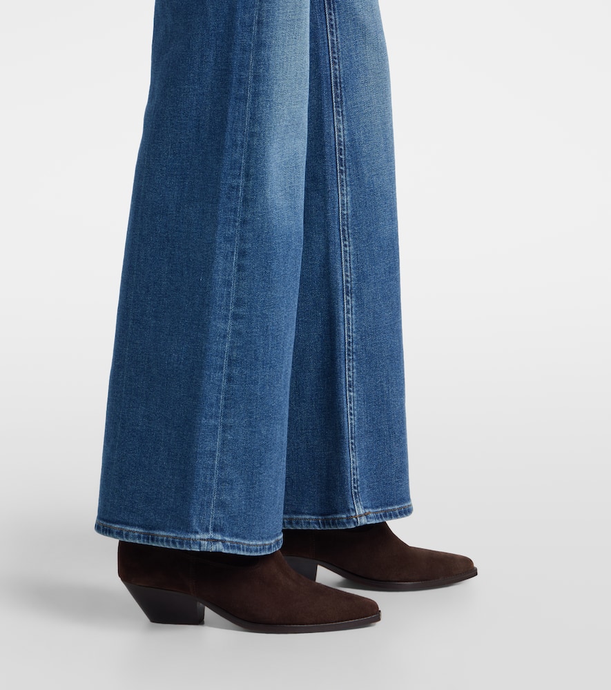 Kimberly mid-rise flared jeans