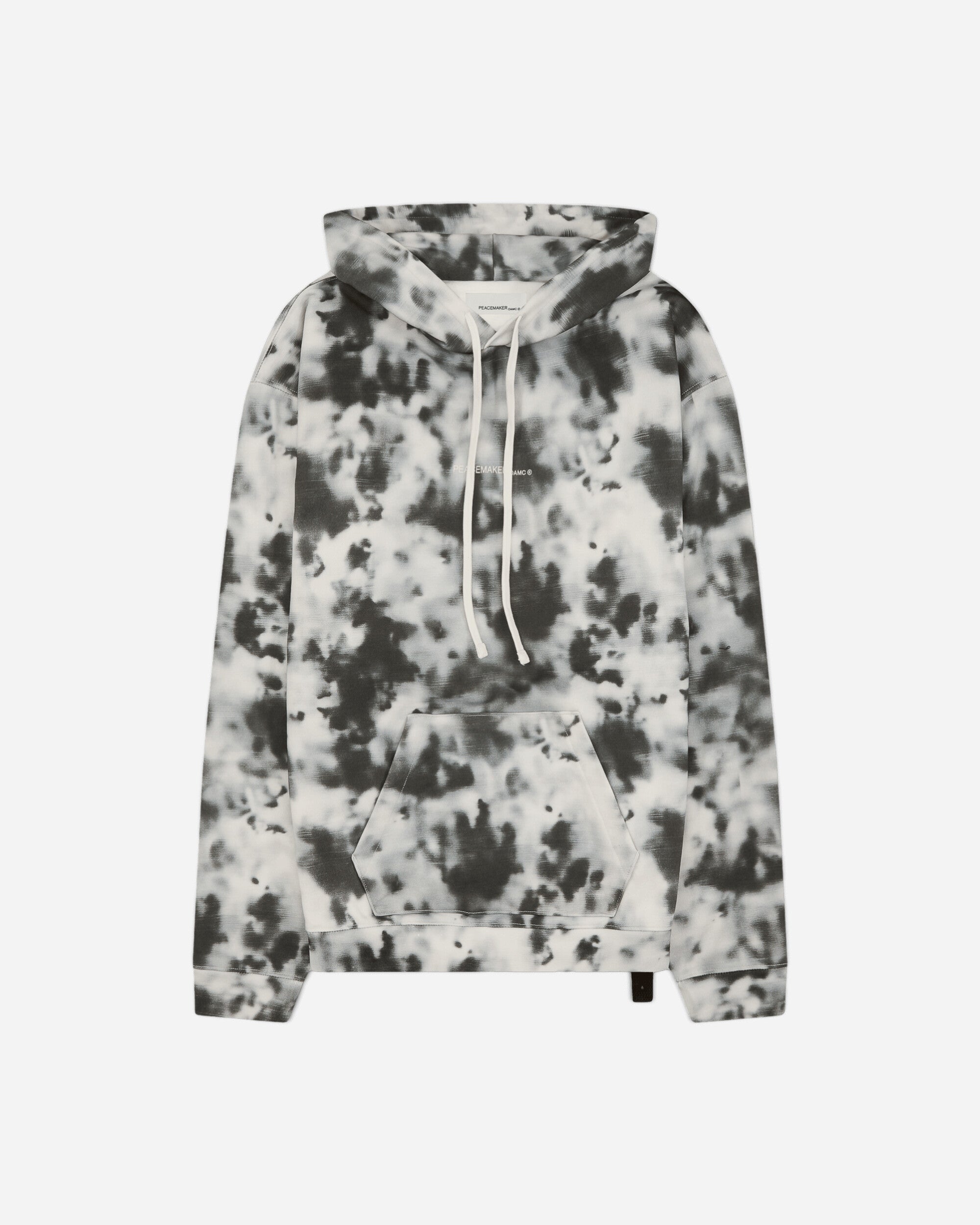 Men s Loose Fit Hoodie Black Camo