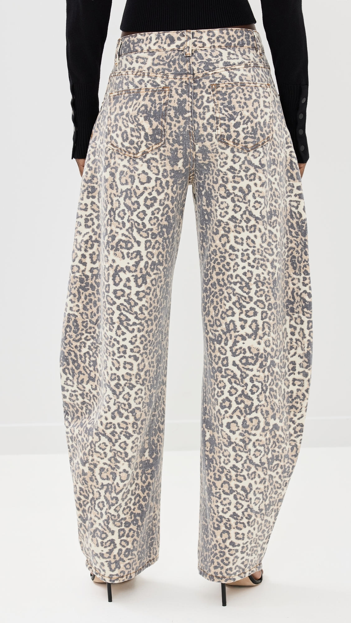 Horseshoe Jeans Leopard Fade