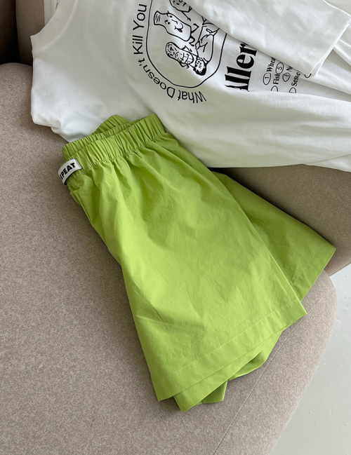 Color Trunk Shorts Pajama Shorts