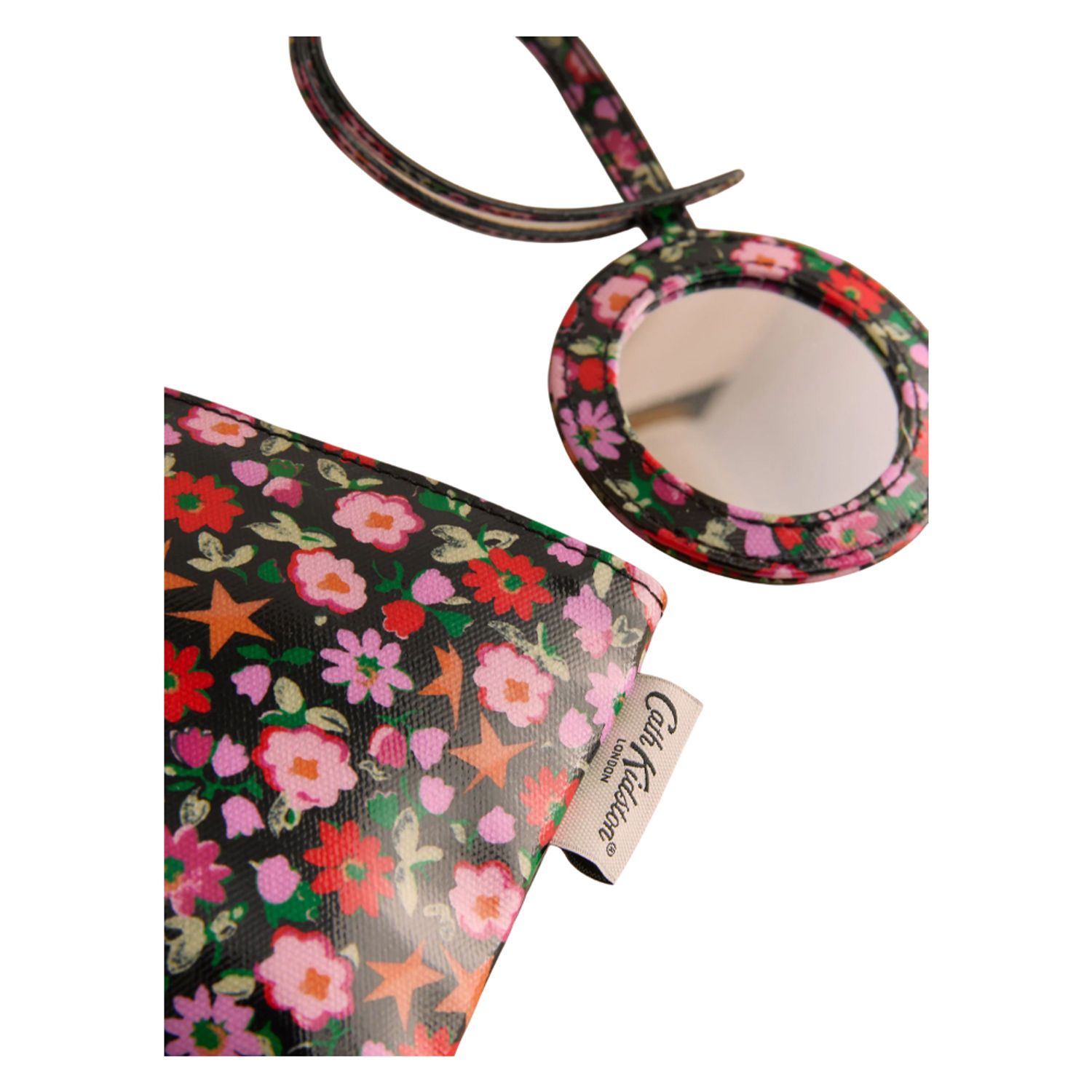 Cath Kidston Women's Ditsy Floral Purse & Mirror in Black