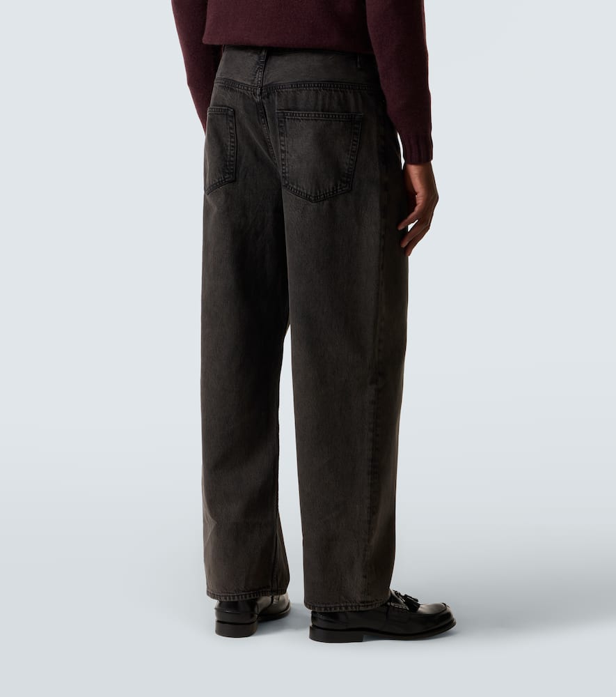 Baggy Jean high-rise straight jeans