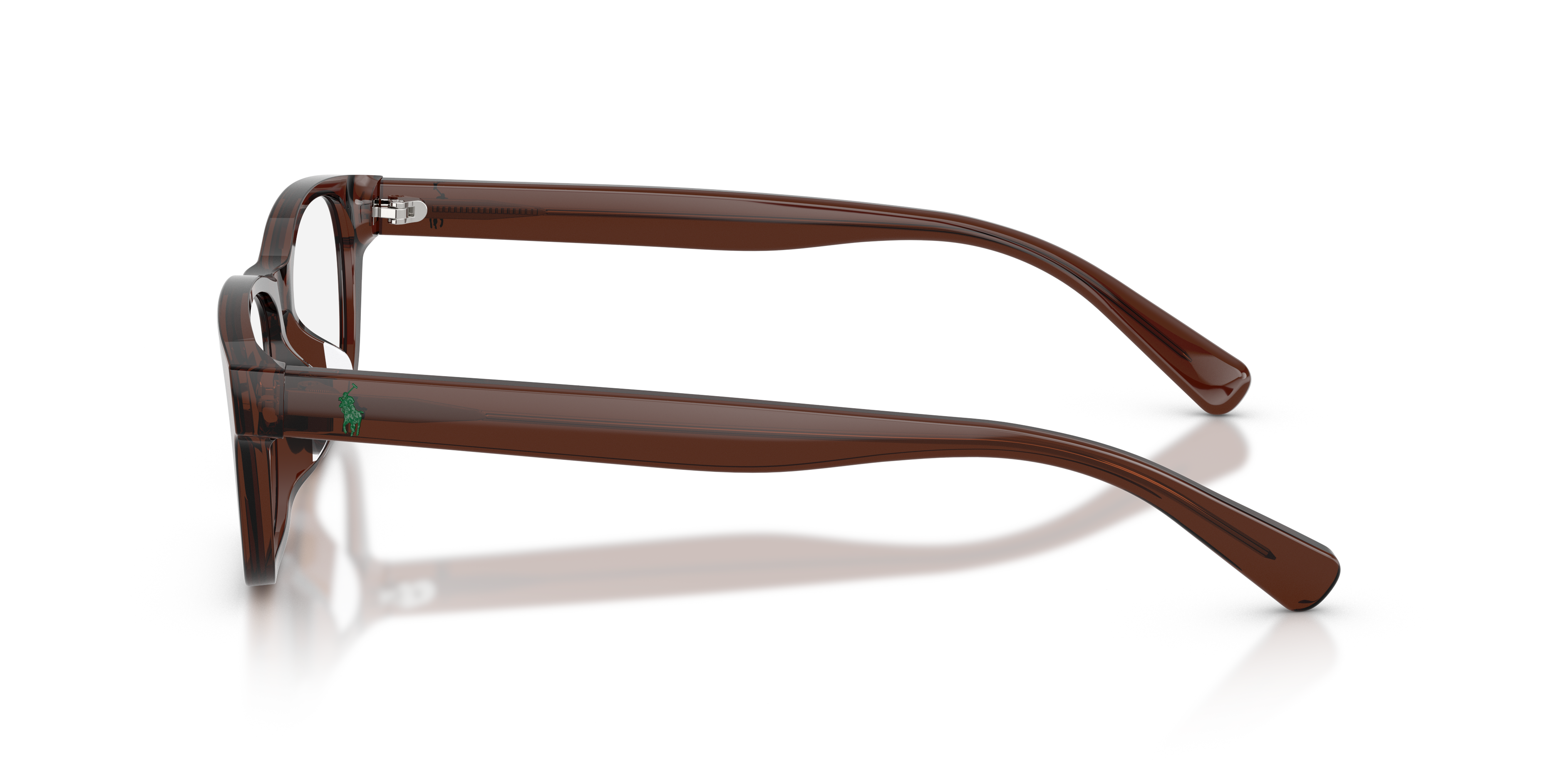 Polo Ralph Lauren Hombre Polo Ralph Lauren PH2306D 6282 Monturas ópticas Acetato Marrón Transparente Pillow Norma