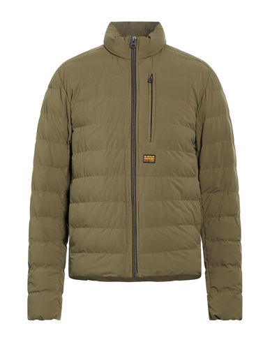 Man Puffer Military green Size L Polyester, Recycled polyester