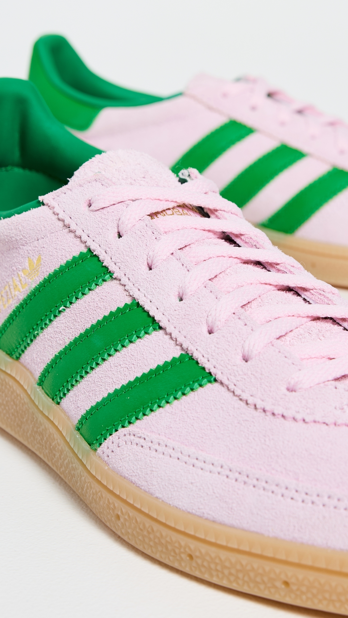 Handball Spezial W Sneakers Clear Pink/Green/Gold Metallic