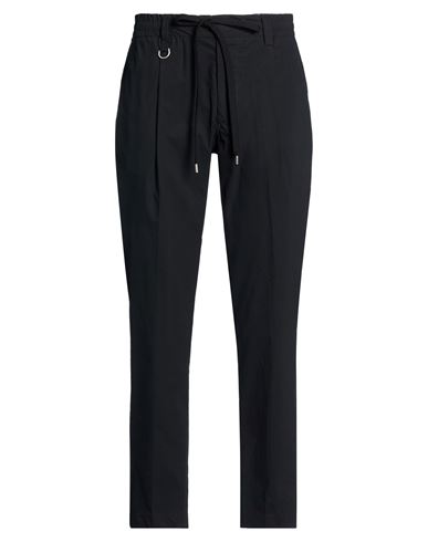 Man Pants Black Size 28 Cotton, Elastane