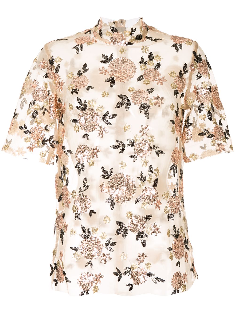 Sheer shell top - Neutrals