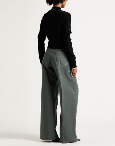 Woman Pants Grey Size 6 Cotton