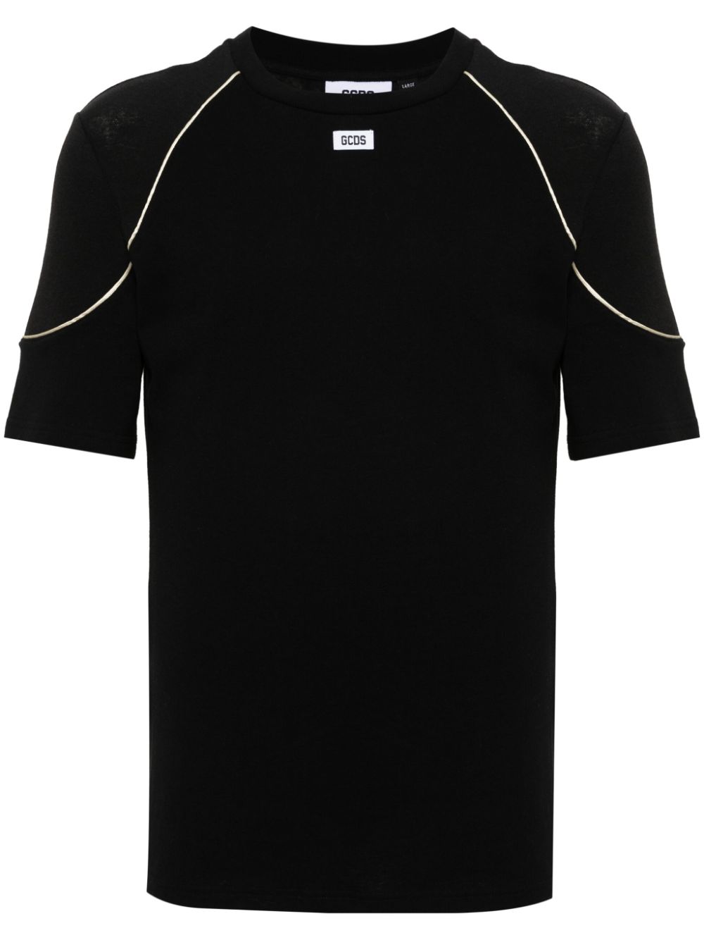 Comma cotton T-shirt - Neutrals