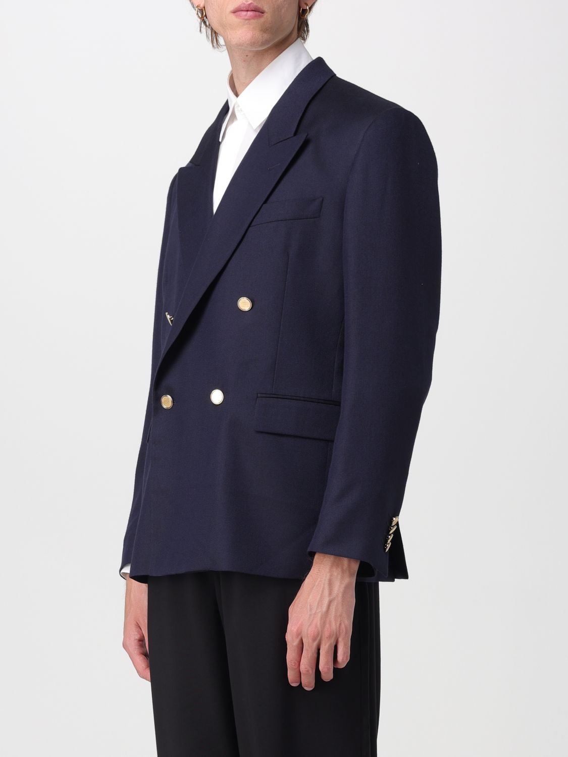 Jacket Men color Blue