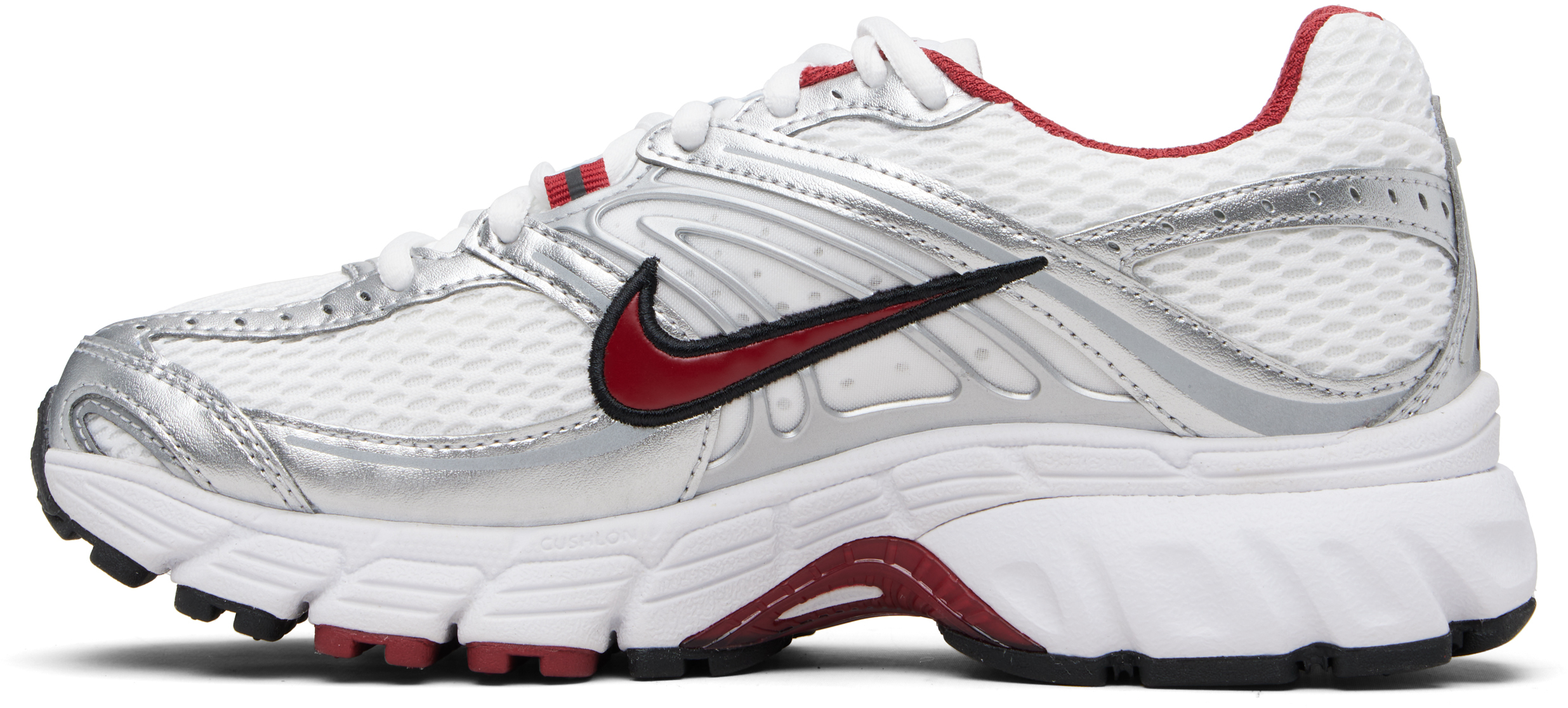 Silver & White Air Max Moto 2K Sneakers