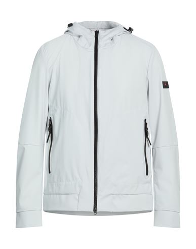 Man Jacket Light grey Size M Polyester, Elastane