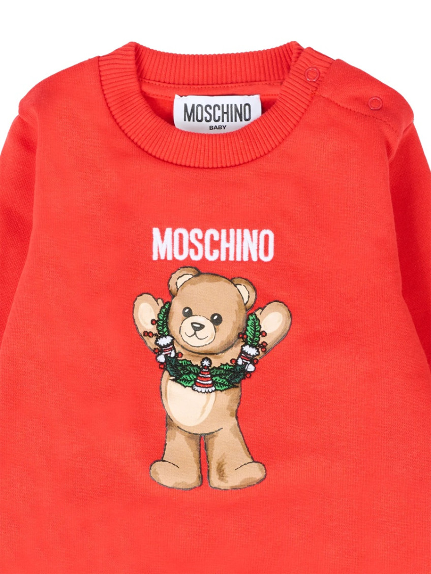 Babies Red Graphic Sweatshirt