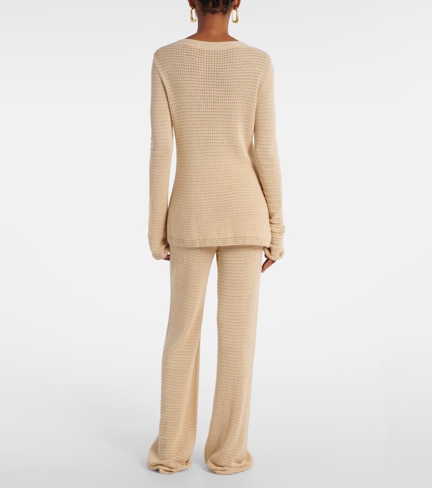 Lennon crochet cotton-blend cardigan