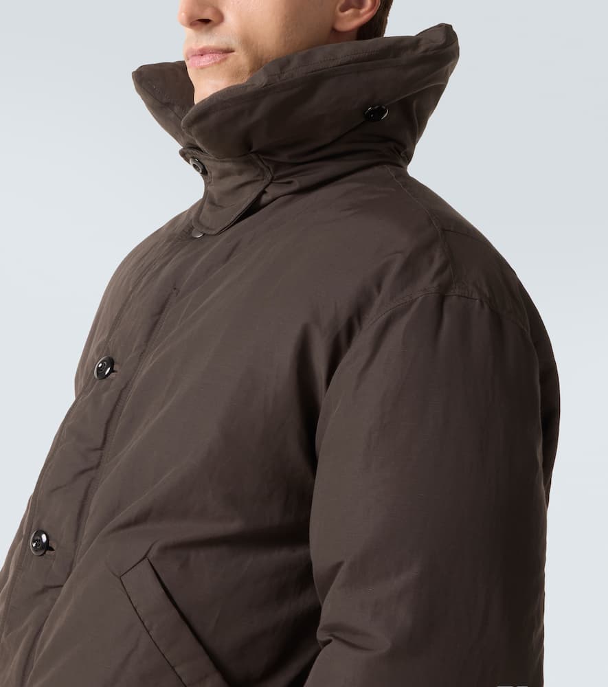 Oversized down jacket