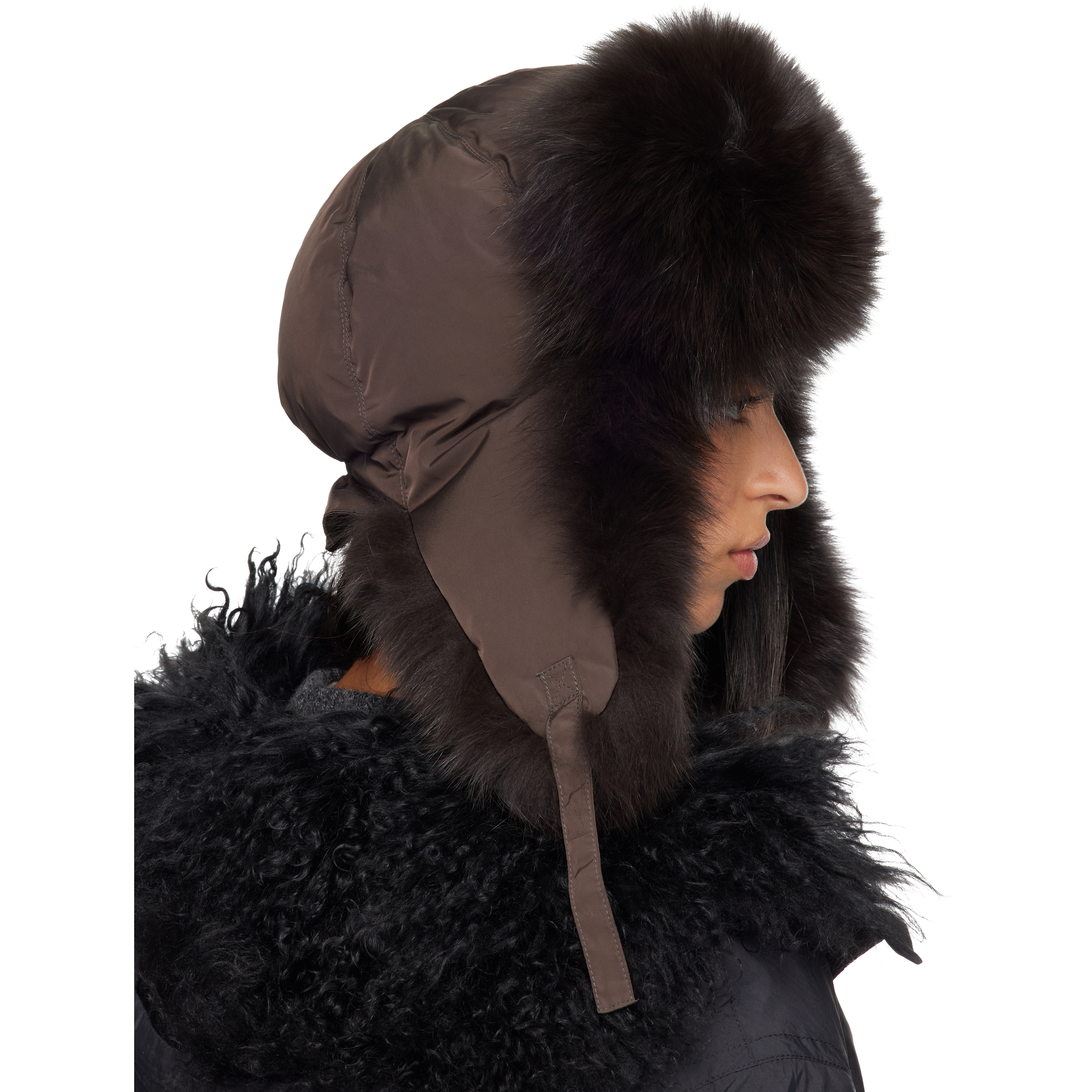 Brown Chapka Hat