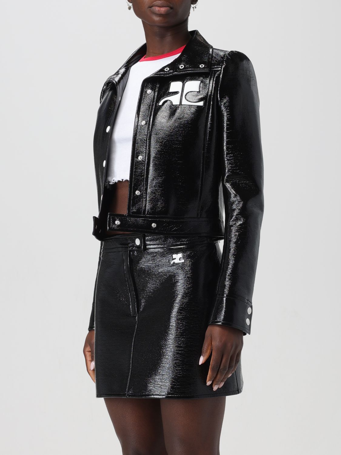 Blazer COURRÈGES Woman color Black