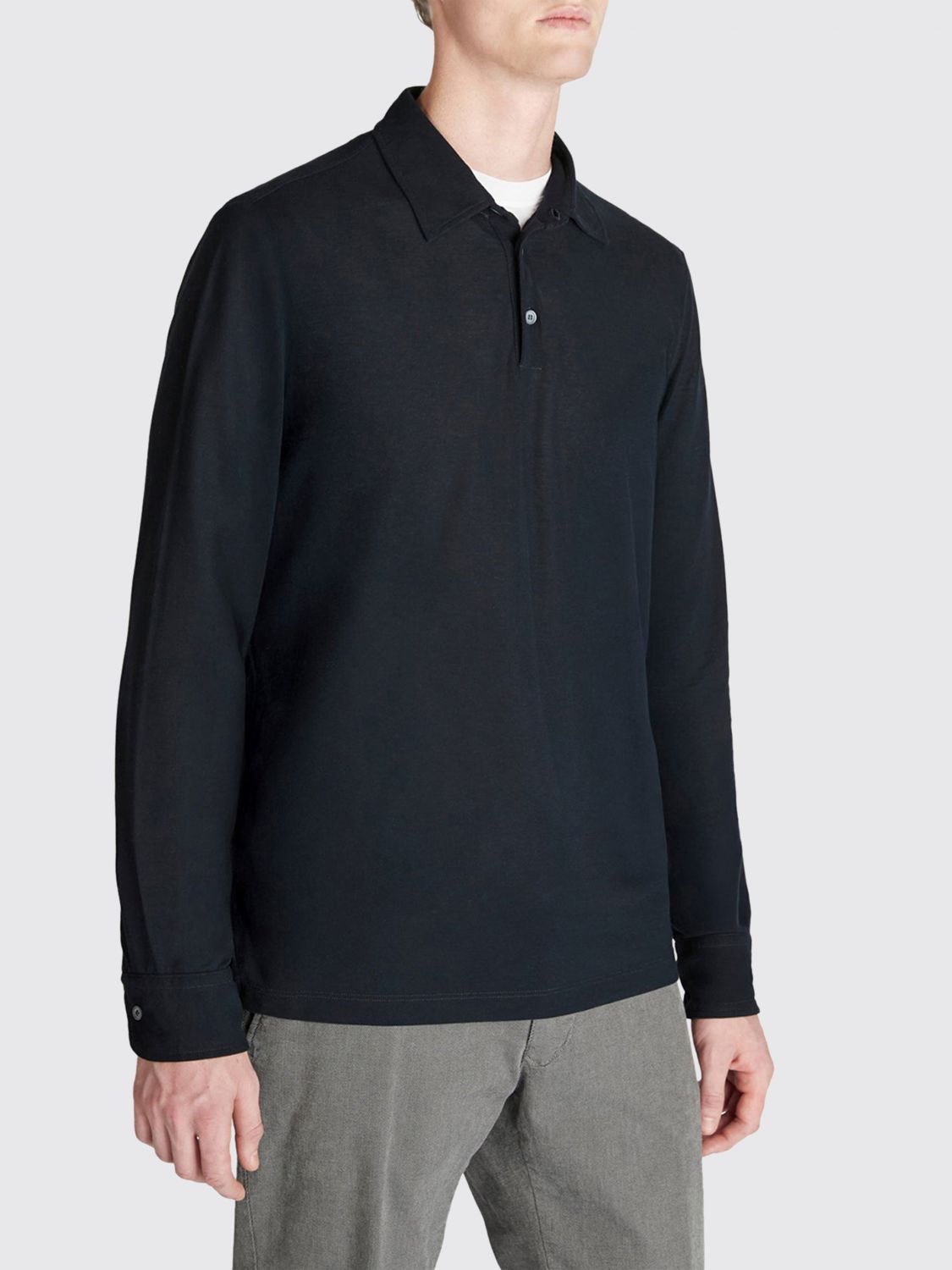 Polo Shirt Men color White