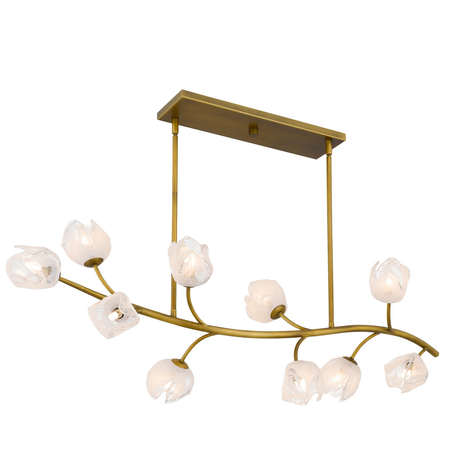 Vintage Brass Island Pendant from the Walker Collection