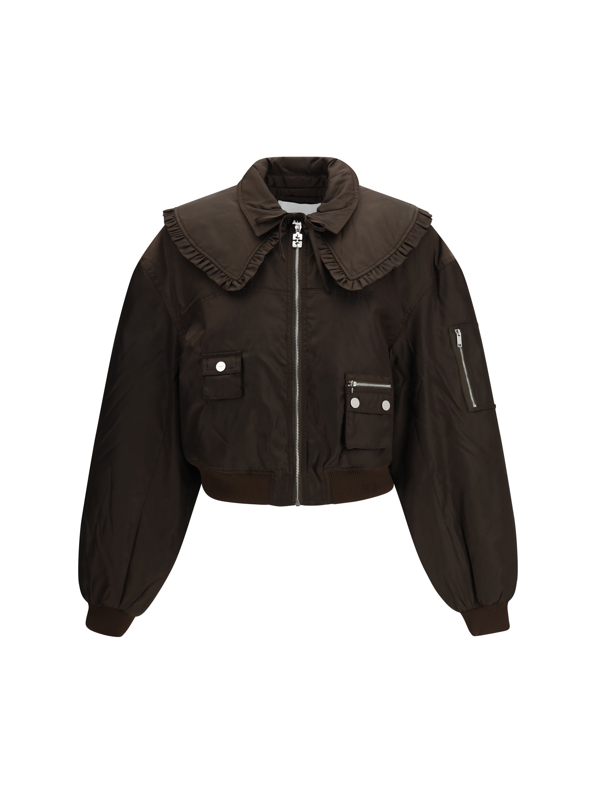 Bomber Jacket — Brown