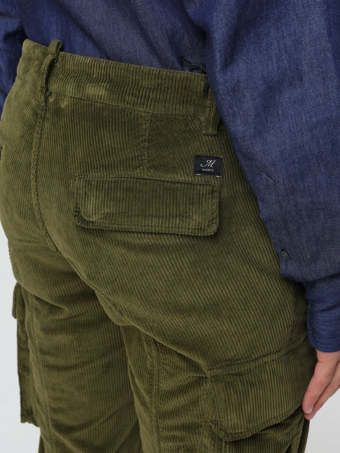 Pants Men color Olive