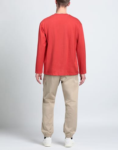 Man T-shirt Tomato red