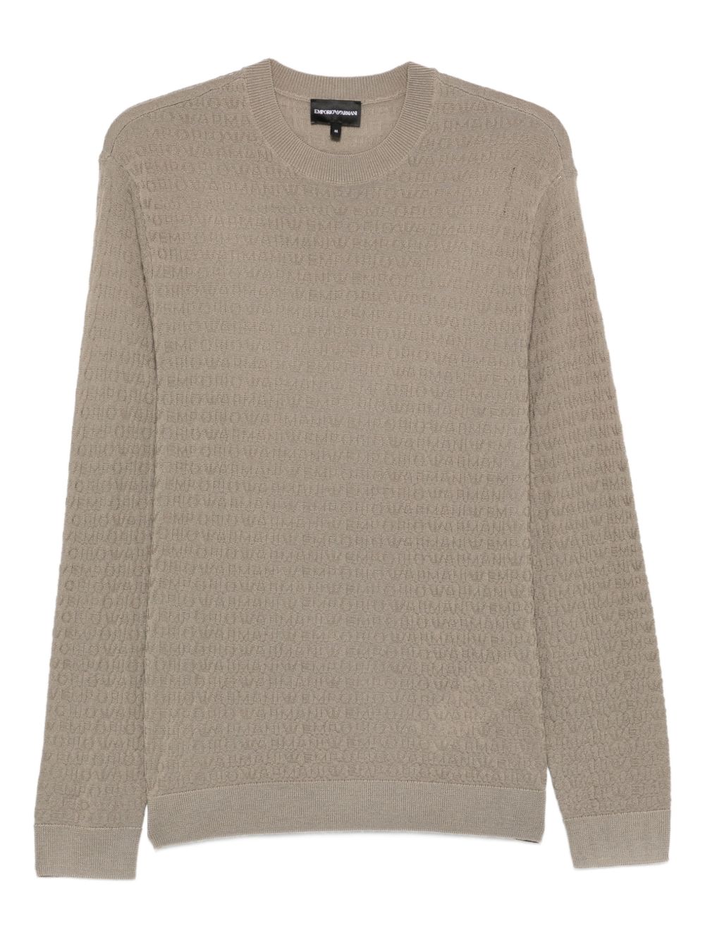 Wool crewneck sweater