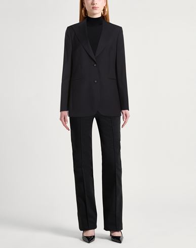 Officine Générale Woman Blazer Midnight blue Size 4 Virgin Wool