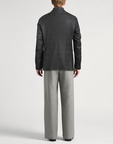 Man Blazer Charcoal Size 40 Cashmere