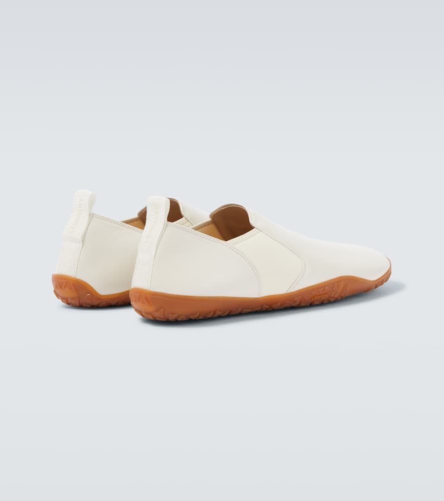 Vibram Glove leather slip-on shoes
