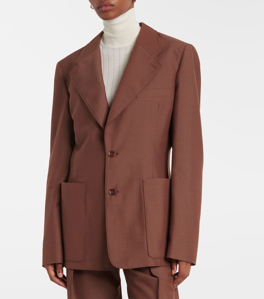 Twill blazer