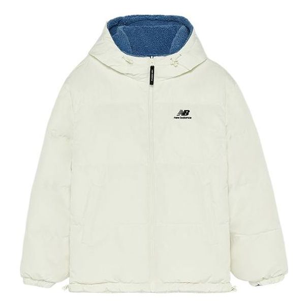 Logo Sportswear Puffer 'White Blue'