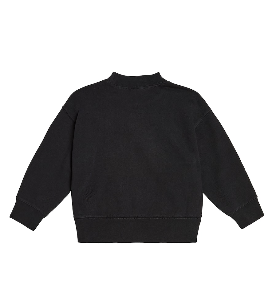 Palm Angels Kids Printed cotton jersey sweatshirt