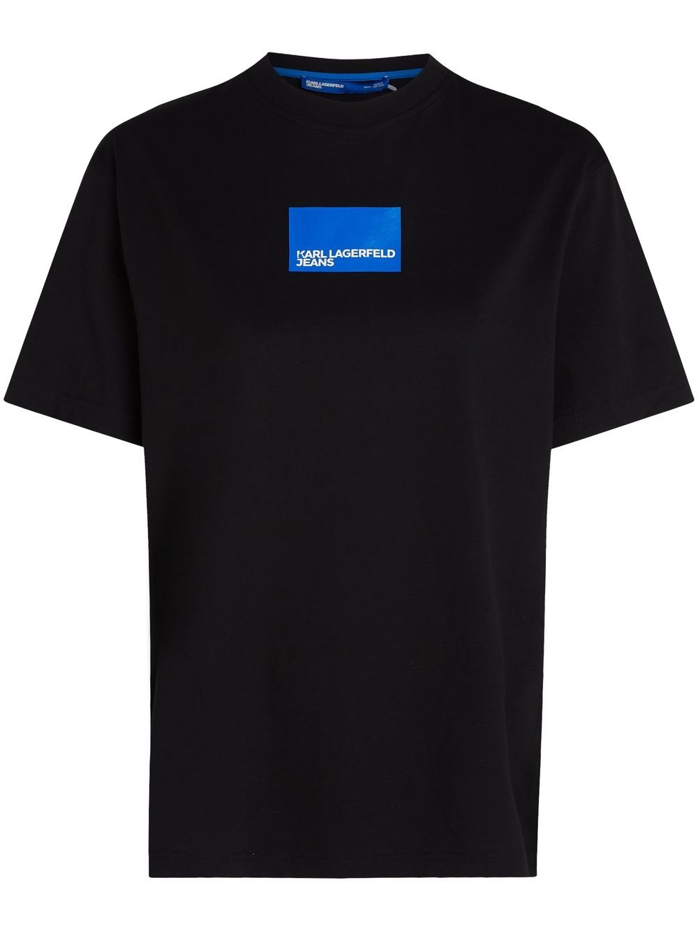 Logo-print organic cotton T-shirt - Black