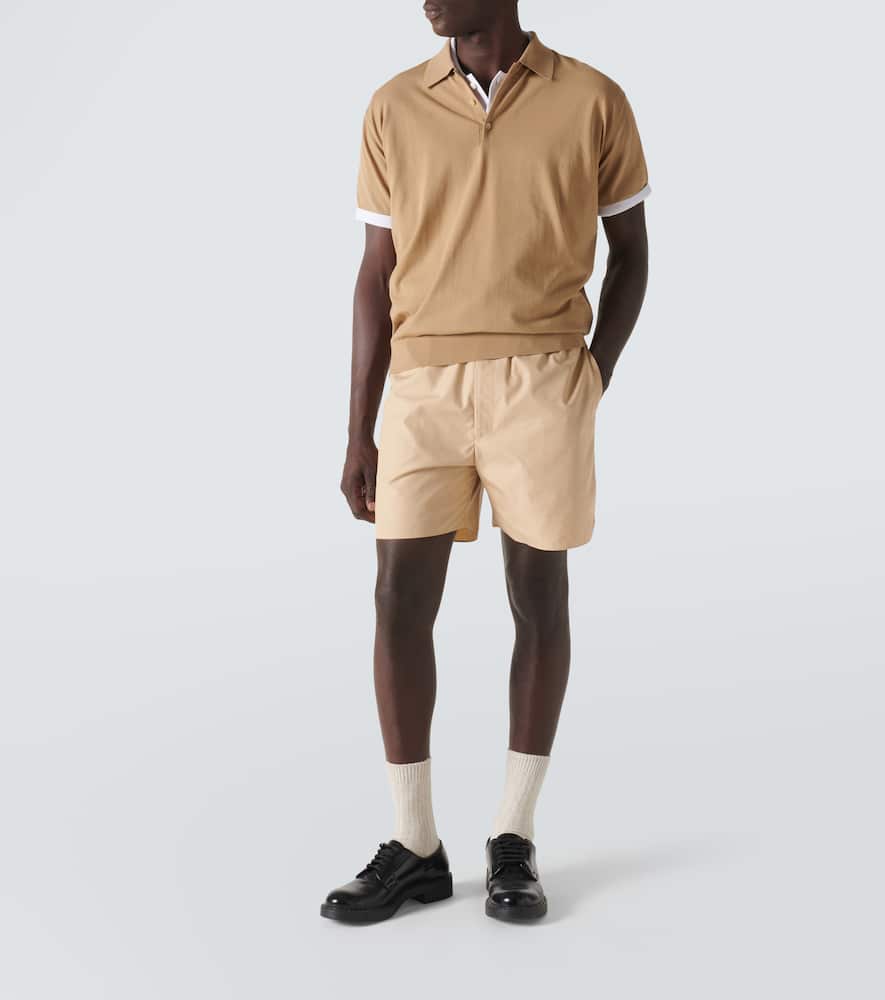 Cotton polo shirt