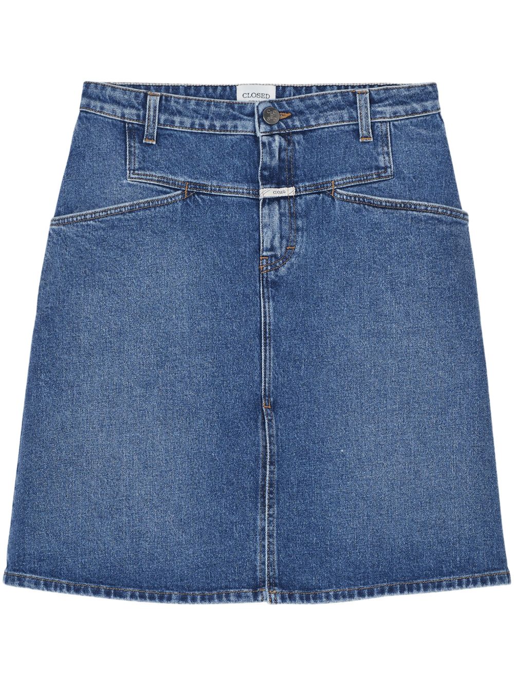 Denim mini skirt - Blue