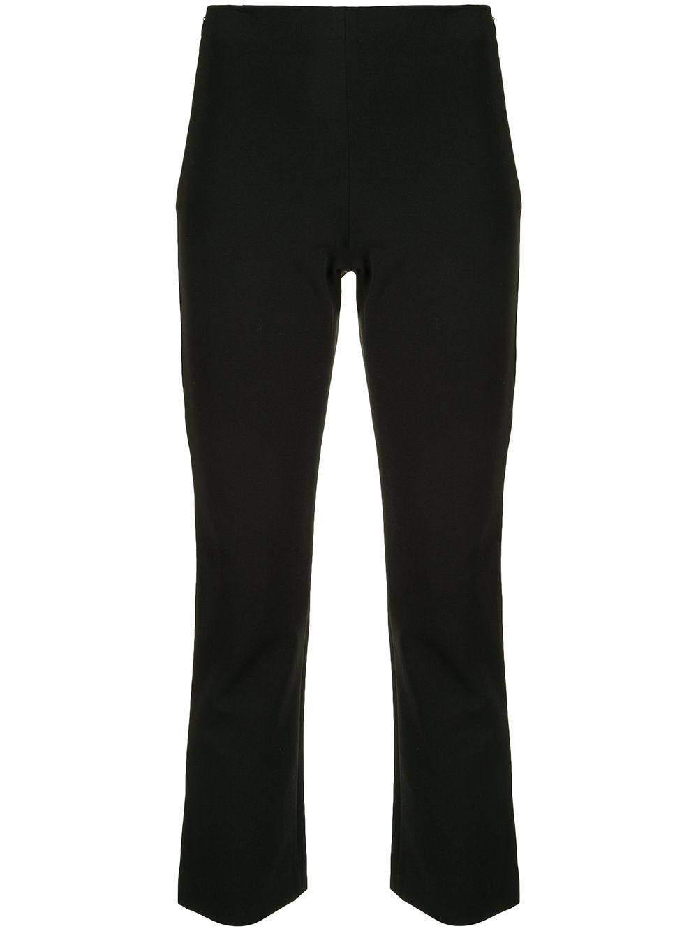 Cropped Flare Leg Pants