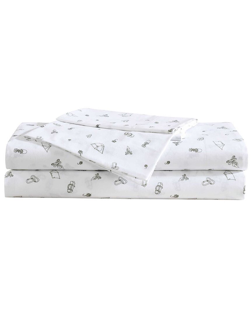 200 Thread Count Camp Cotton Percale Sheet Set