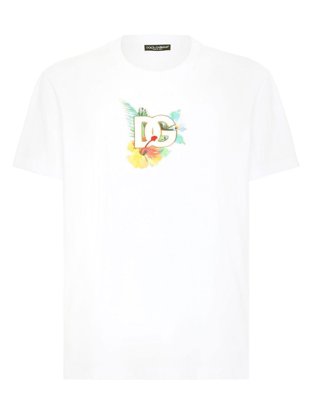 Logo-print cotton T-shirt - White