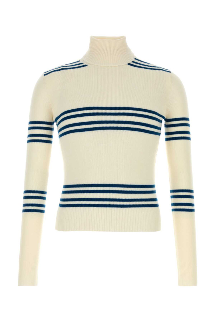 Embroidered Wool Sweater